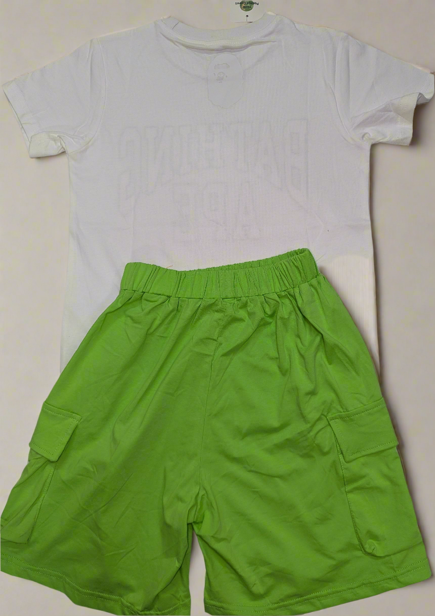 Boys bathing ape suit