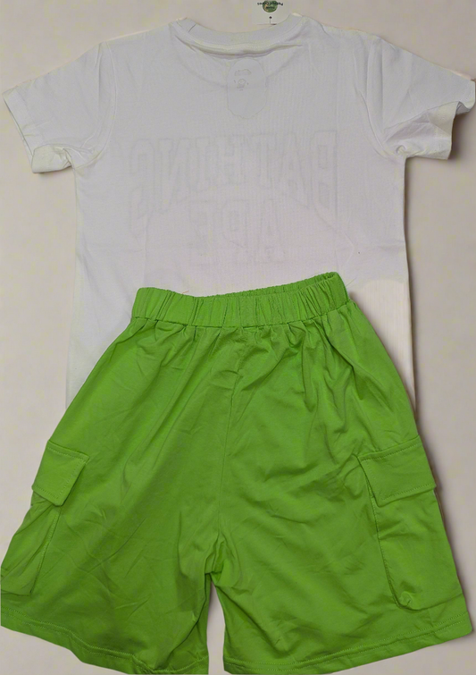 Boys bathing ape suit