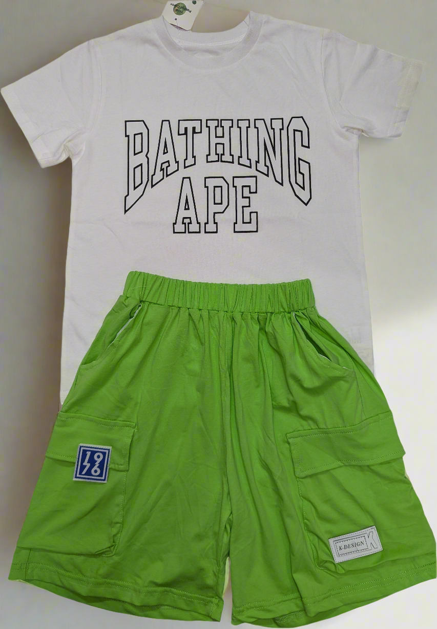 Boys bathing ape suit
